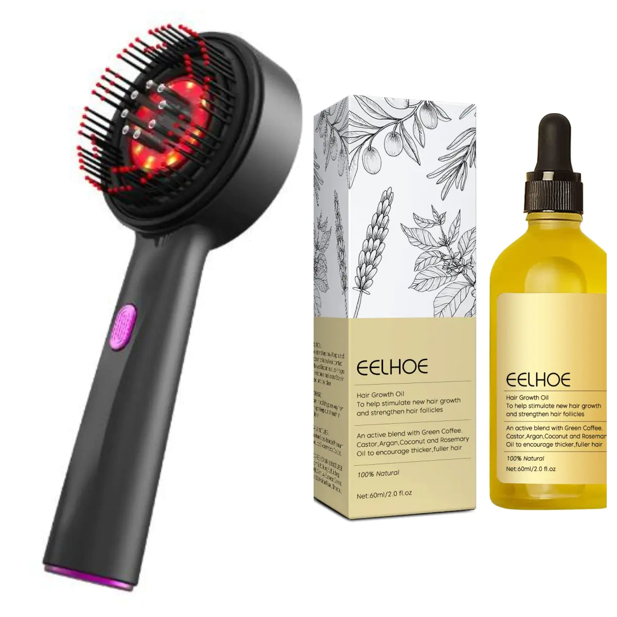 🧴 CryaGlow™ Rejuvenation Hair System