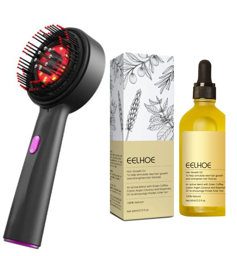 🧴 CryaGlow™ Rejuvenation Hair System